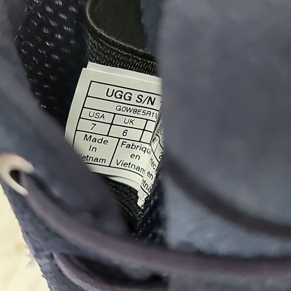 *NEW* UGG Greyson (1122253) Men's‎ Navy Blue Sneakers Shoes Size 7 - Picture 10 of 11